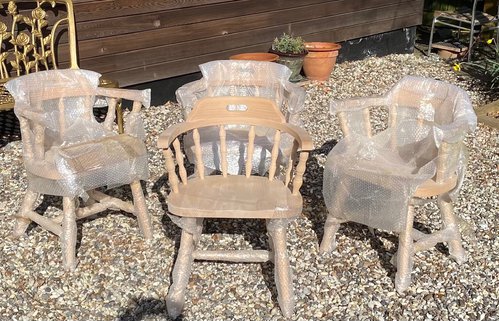 Beech Captains chairs for sale Beech Captains chairs for sale