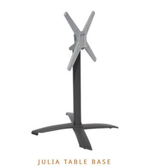 Table base with folding top Table base with folding top