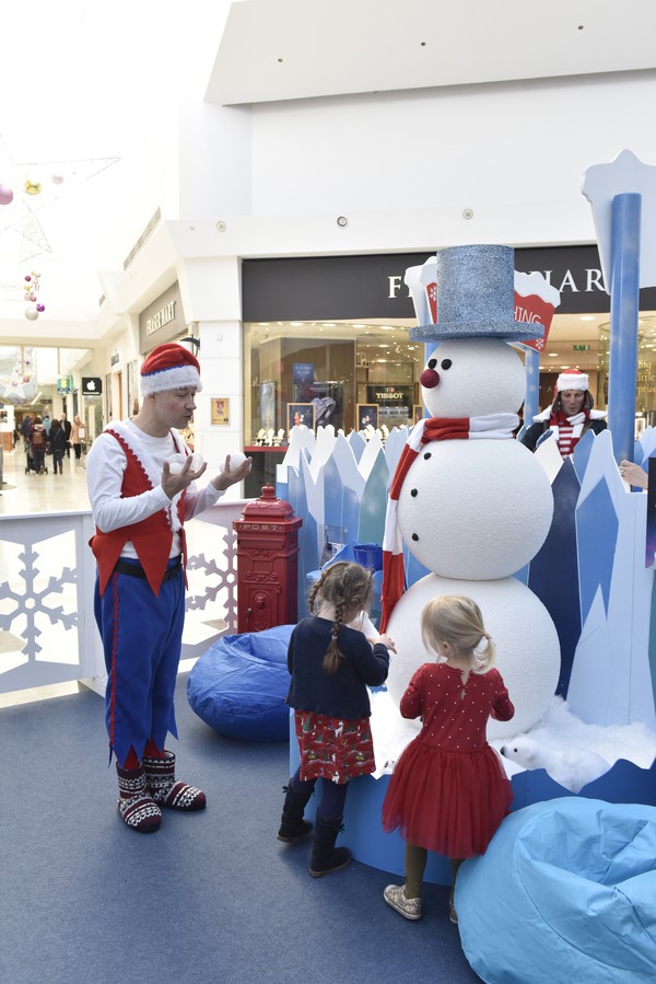 Giant snow man