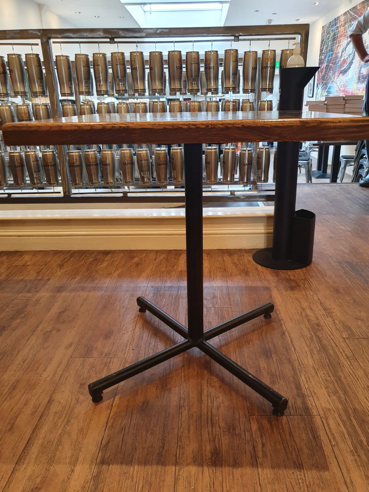 Secondhand Chairs and Tables Restaurant or Cafe Tables 16x Solid Wood Refurbished Restaurant