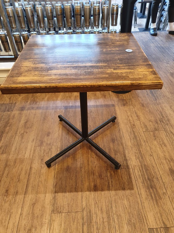 Secondhand Chairs and Tables Restaurant or Cafe Tables 16x Solid