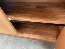 Solid wood sideboard