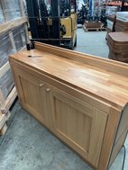 Solid wood storage unit