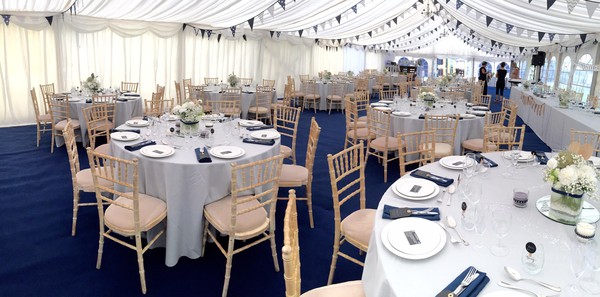 Vintage wedding marquee hire business