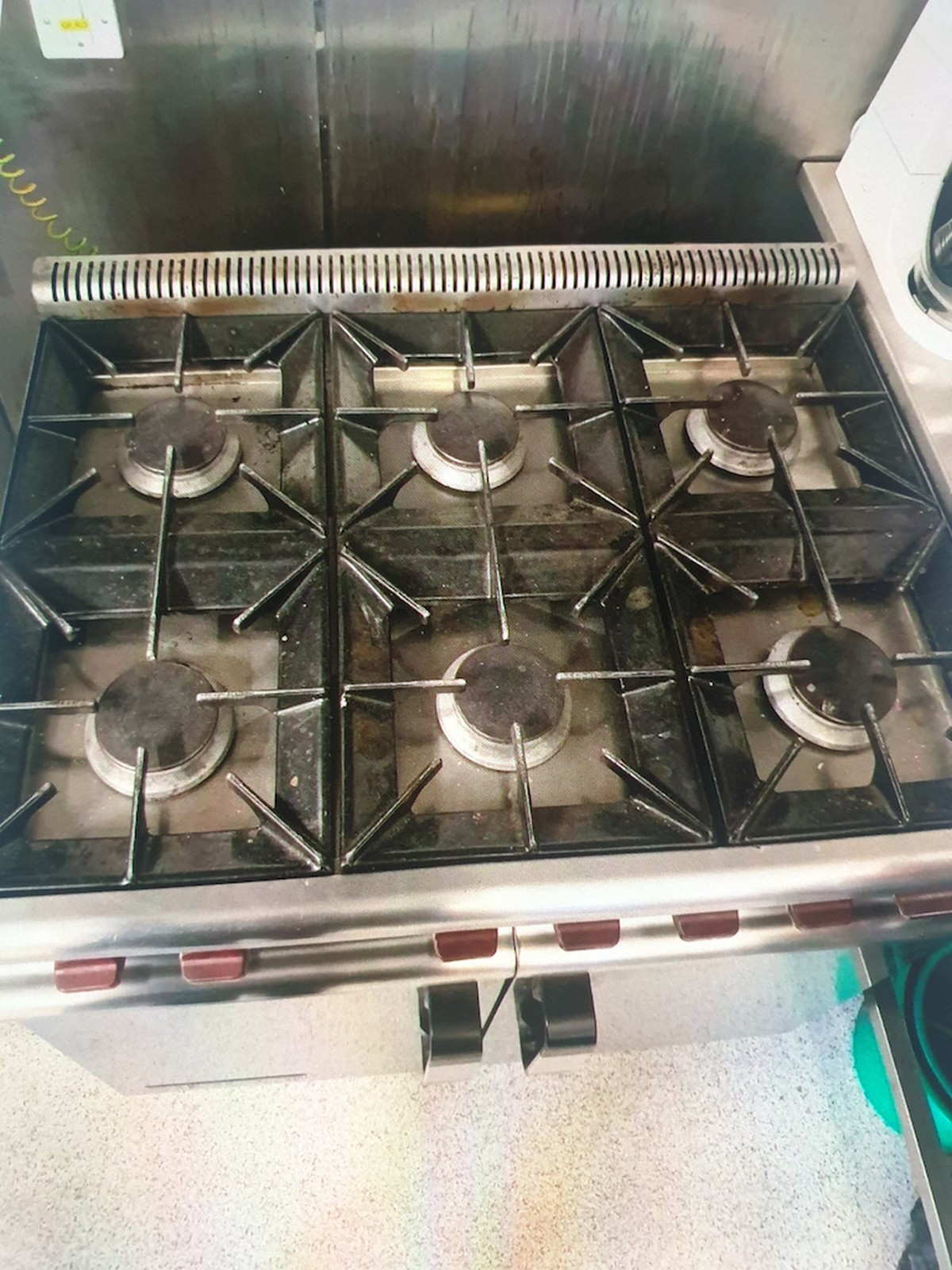 Secondhand Catering Equipment Gas Oven 6 Grid M Line Plus 6 Burner