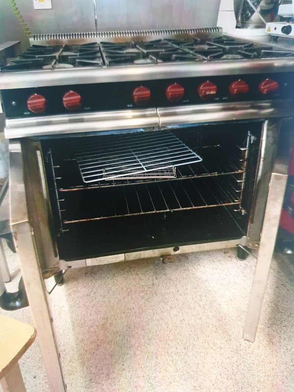 Secondhand Catering Equipment Gas Oven 6 Grid M Line Plus 6 Burner