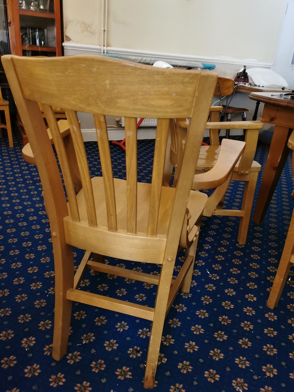 Secondhand Chairs and Tables Cafe or Bistro Chairs 60x Restaurant