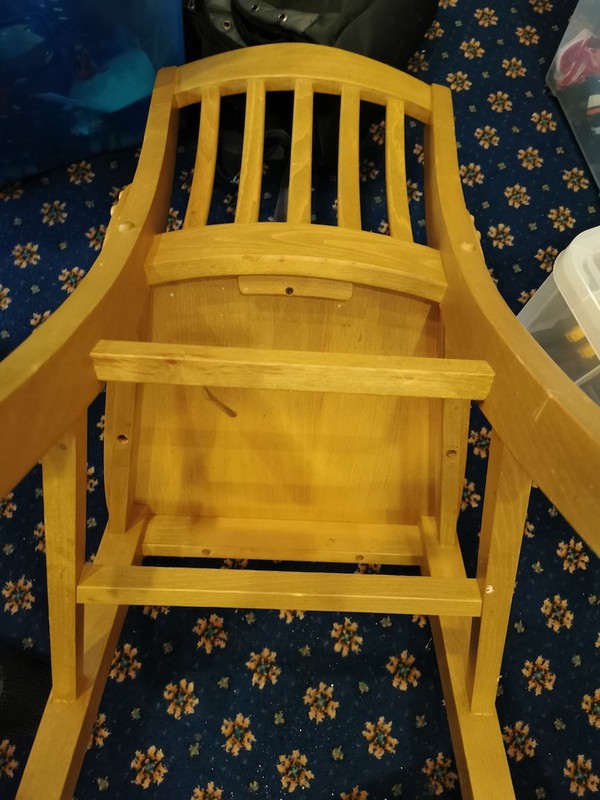 Used Restaurant Dining Chairs in Light Oak