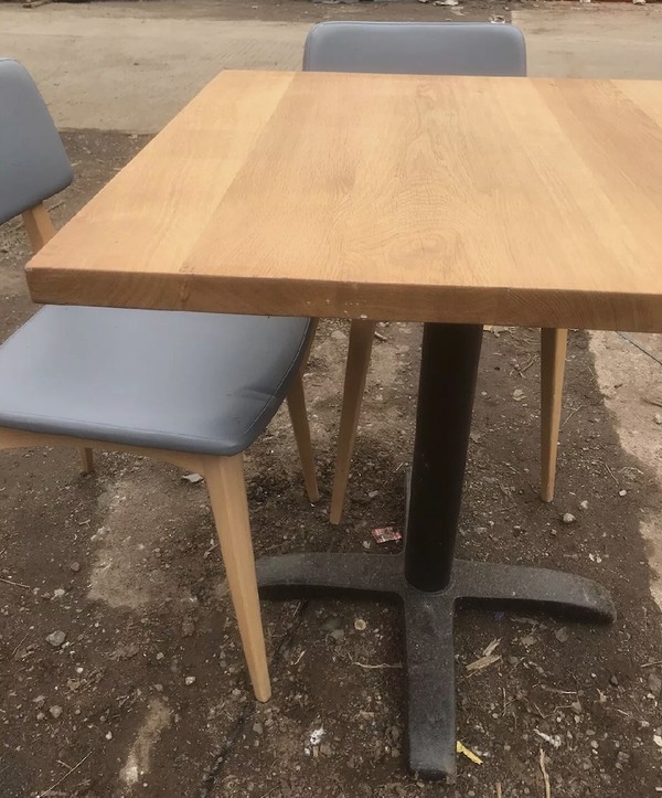 Secondhand Chairs and Tables Restaurant or Cafe Tables Tables and