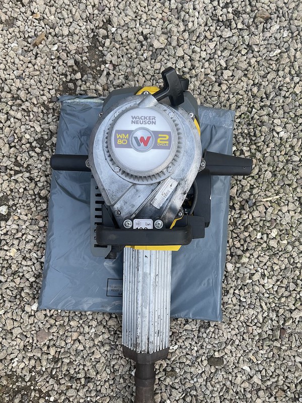 Curlew New and Used Marquees Peg Drivers Wackers Wacker Neuson BH55 Stake Driver