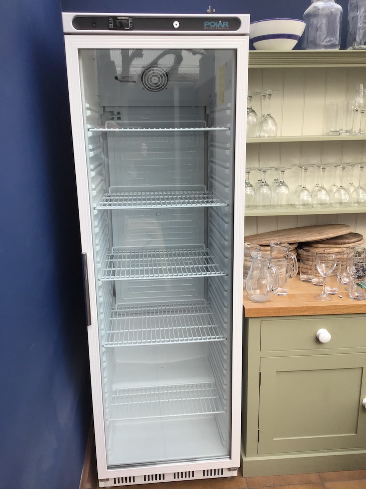 Secondhand Catering Equipment Upright Fridges Single Door Polar