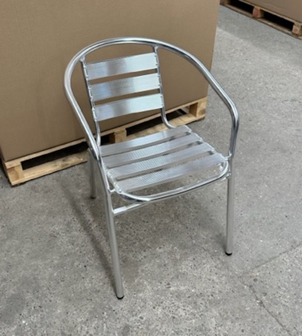 Aluminium Arm Chair for Outside Use