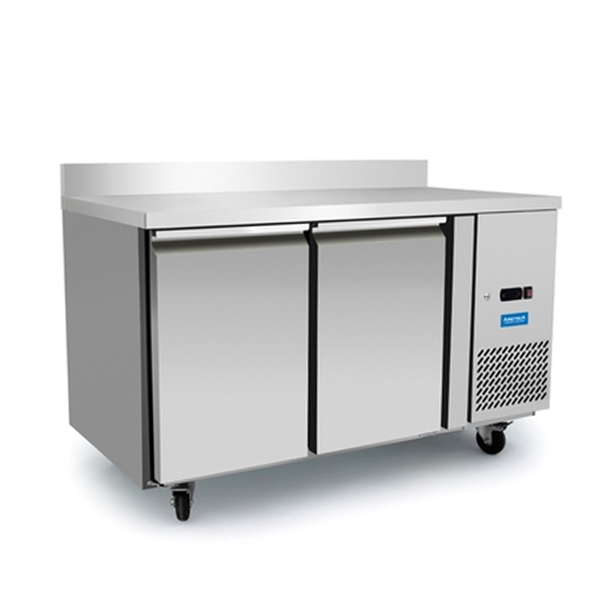 Secondhand Catering Equipment Bench Or Prep Fridges Two Door Brand