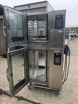 BKI / Houno CPE 6/10 Grid Stacked Passthrough Electric Combi Ovens