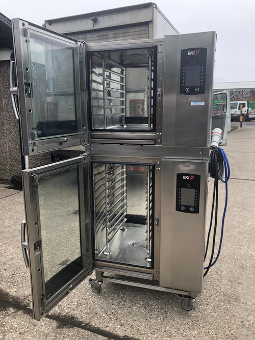 BKI / Houno CPE 6/10 Grid Stacked Passthrough Electric Combi Ovens BKI / Houno CPE 6/10 Grid Stacked Passthrough Electric Combi Ovens