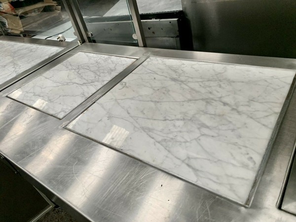 Marble top prep fridge for sale