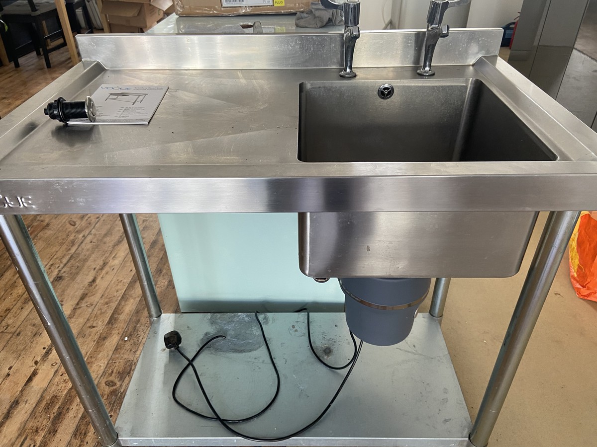 Secondhand Catering Equipment | Single Sinks | Stainless Steel Sink ...