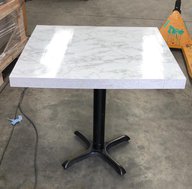 Marble Topped Square Tables