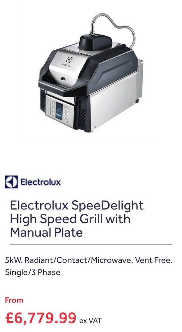 Electrolux SpeeDelight  Grill