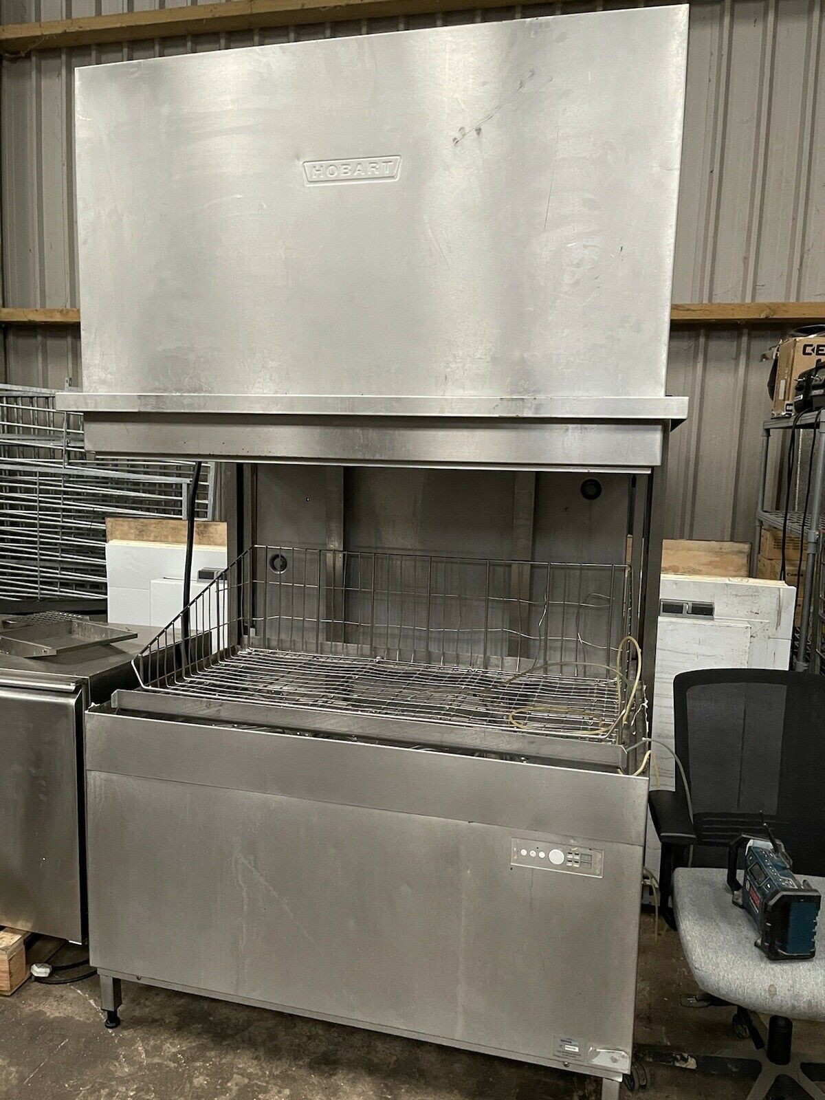 Secondhand Catering Equipment Pass Through Dishwasher Hobart UXTH