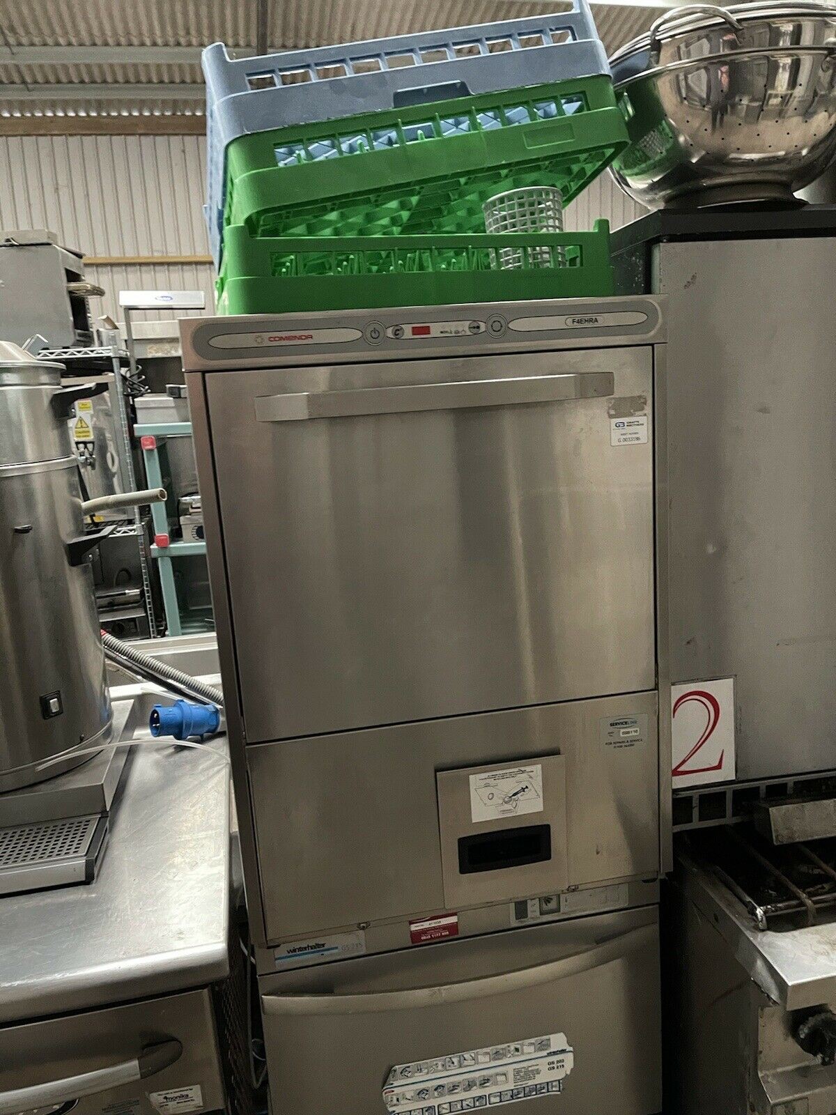 Secondhand Catering Equipment Front Loading Dish Washers Comenda