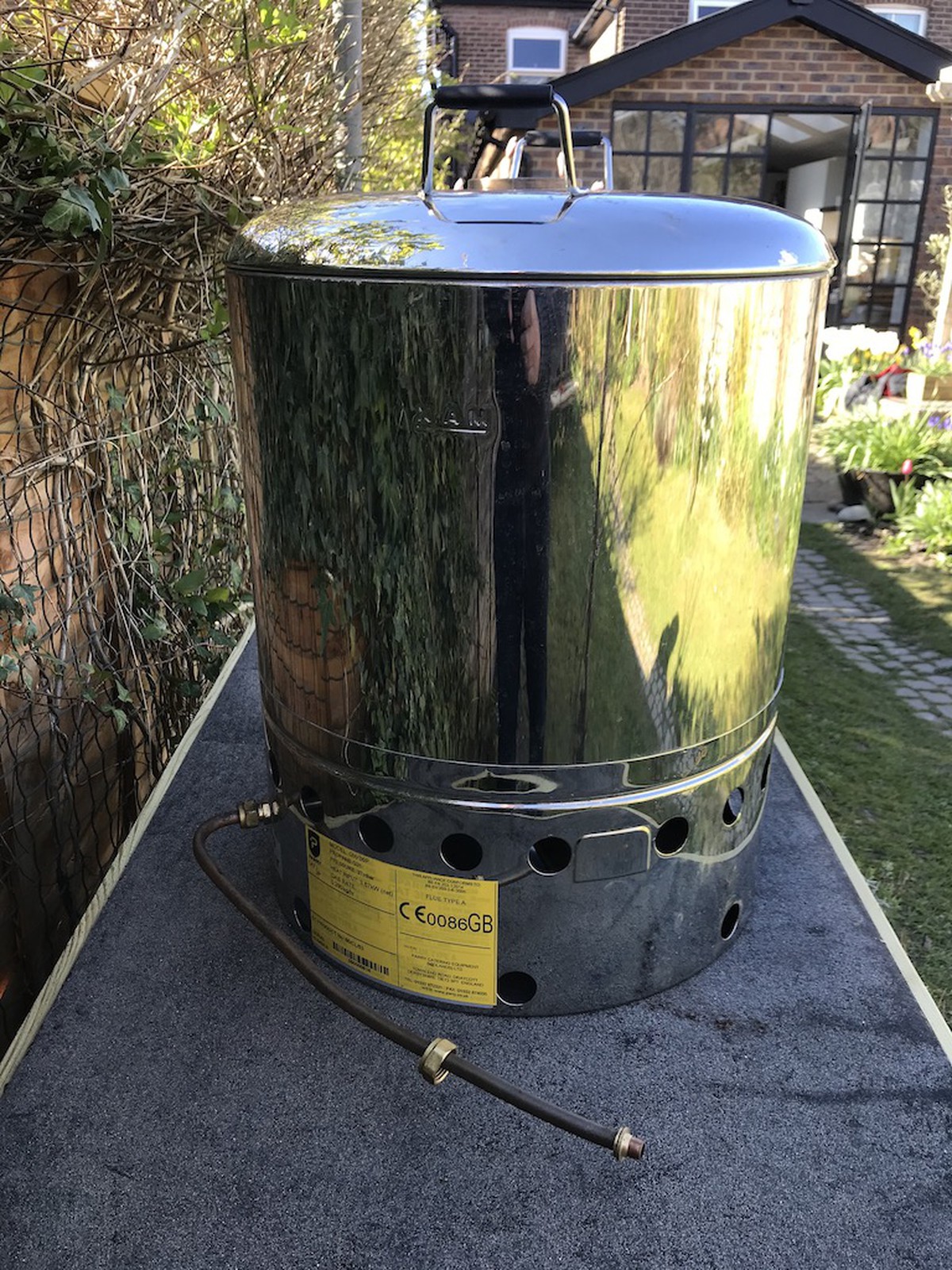 Secondhand Catering Equipment Water Boilers Parry Gas Water Boiler