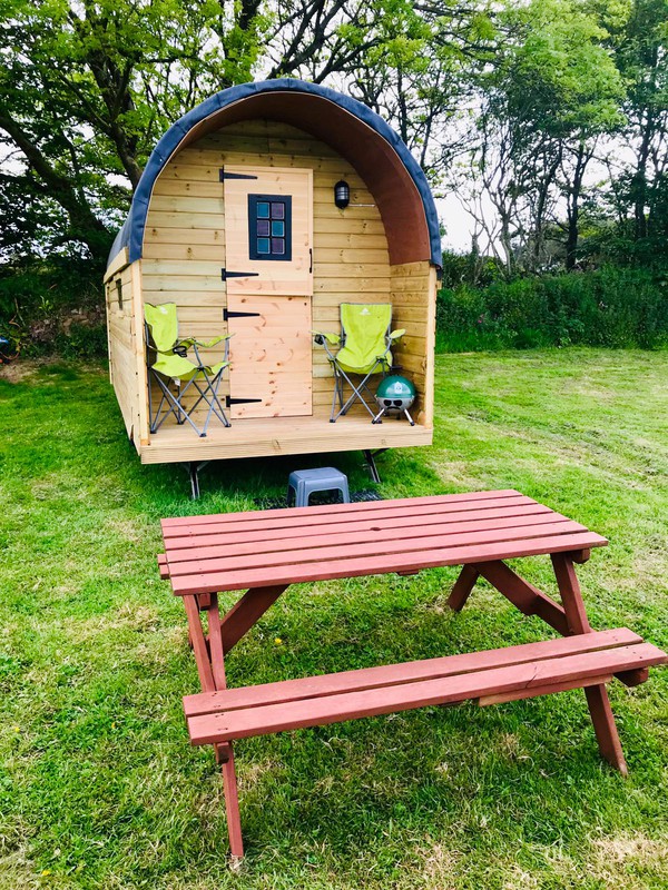 Trailer mounted glamping pod for sale