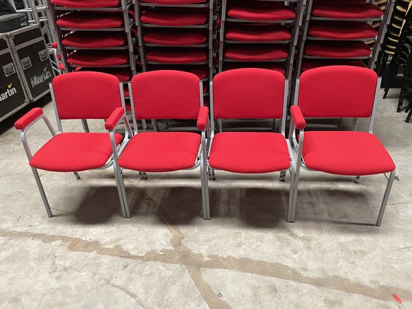 Secondhand linking conference chairs