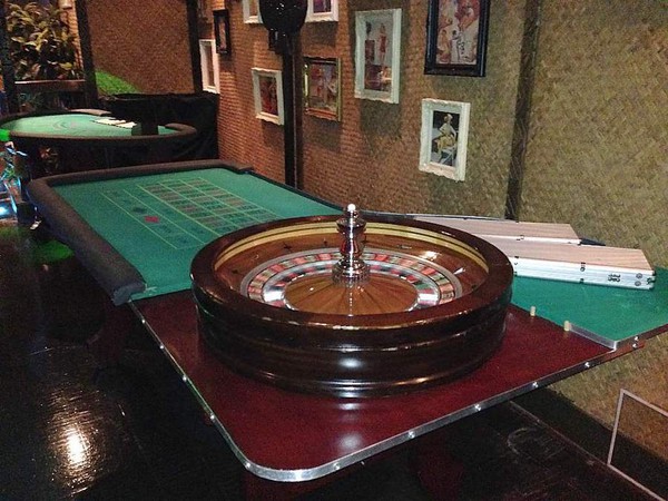 Roulette Wheel and Table