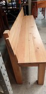 Large Oak Bench Seating