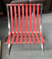 Low Chrome Chair Frame