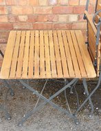 Buy Newark Folding Metal & Teak Chairs and Tables