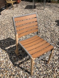 Slatted Outdoor Chairs