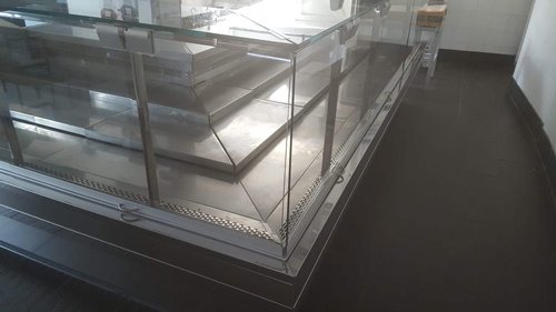 Criocabin Ebony L Shaped Refrigerated Serve Over Display Unit Criocabin Ebony L Shaped Refrigerated Serve Over Display Unit