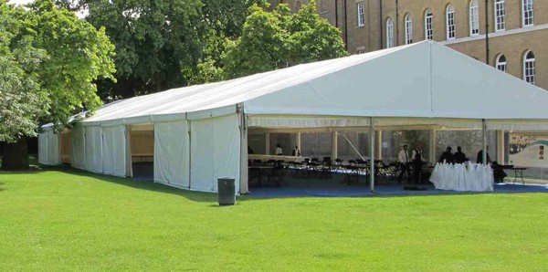 Framed marquee 15m x 45m for sale