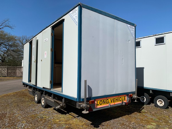 Ex Hire toilet trailer for sale