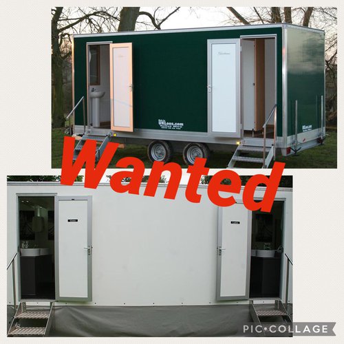3 + 1 toilet trailer wanted 3 + 1 toilet trailer wanted
