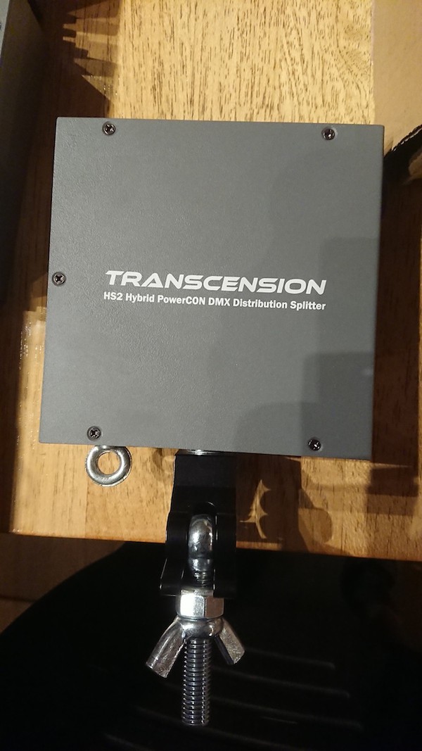 Transcension HS2 Hybrid Powercon DMX Splitter