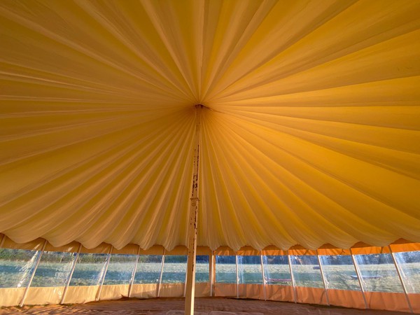 Round wedding marquee for sale