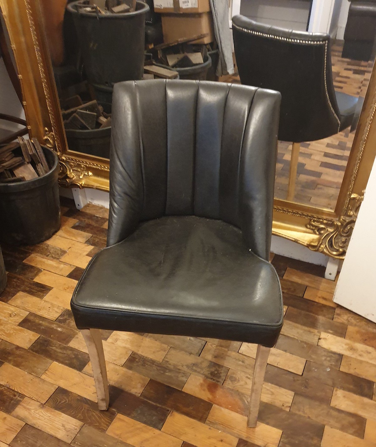 Secondhand Catering Equipment Eastbourne Catering Equipment Sussex 6x Brown Leather Chairs