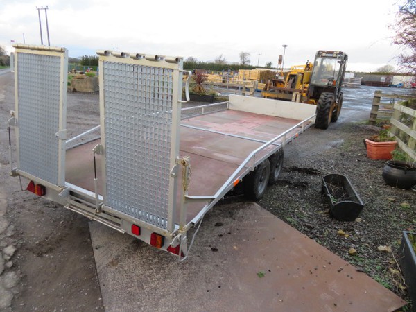Used 3.5T plant trailer