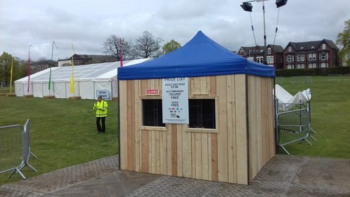 Portable ticket office Portable ticket office