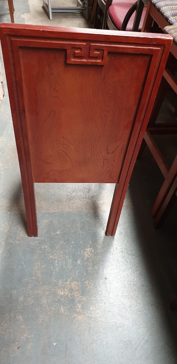 Buy Used Cherry Colour Wood Chairs