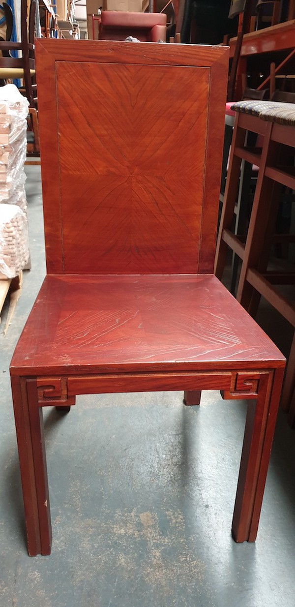 Cherry Colour Wood Chairs for sale