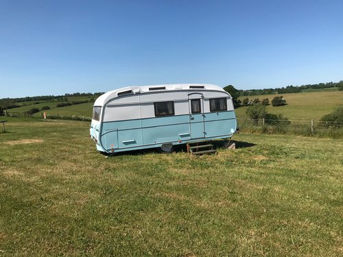 1978 Carlight Continental vintage caravan glamping