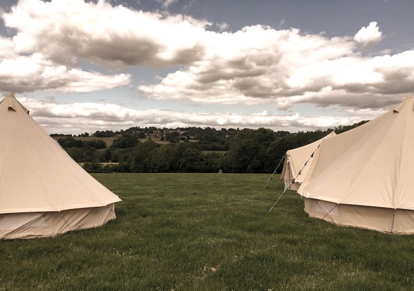Boutique Camping Canvas Bell Tents for sale