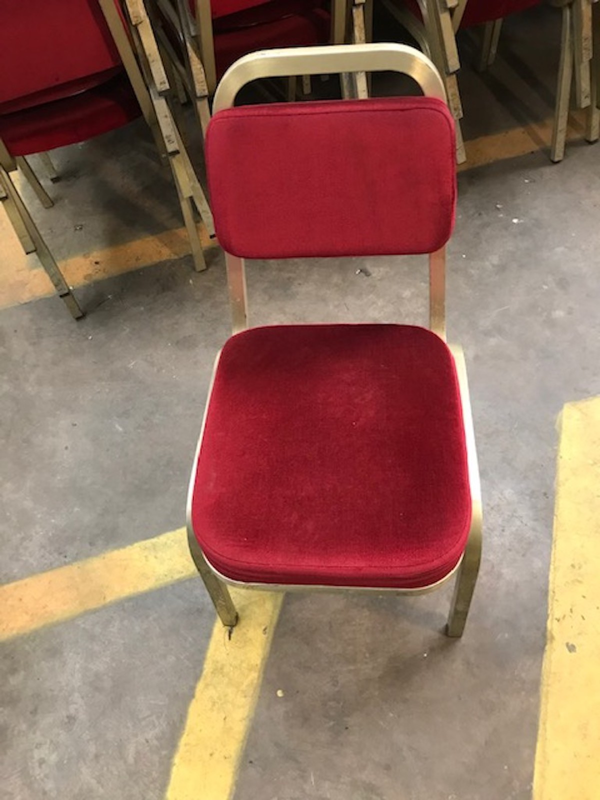 Secondhand Chairs and Tables Steel Frame Banqueting Chairs 500x
