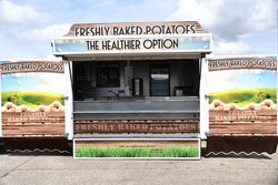 Baked Potato / burger  trailer for sale