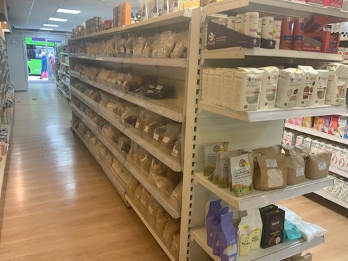 2x 4m cantiliver shelving 2x 4m cantiliver shelving