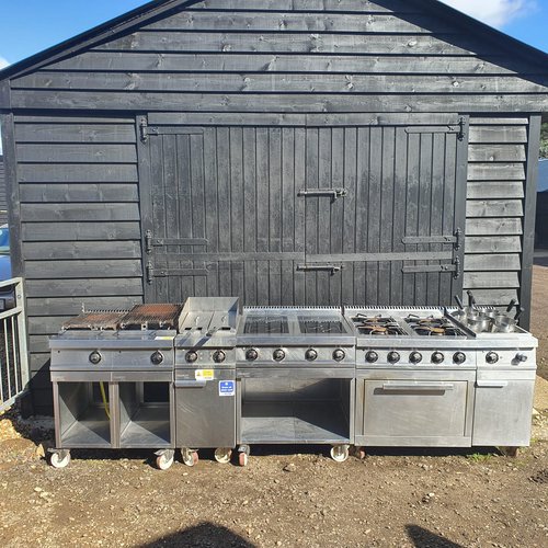 Charvet One Range - Oven and Hob, Griddle, Induction Hob, Pasta Cooker, Fryer Charvet One Range - Oven and Hob, Griddle, Induction Hob, Pasta Cooker, Fryer